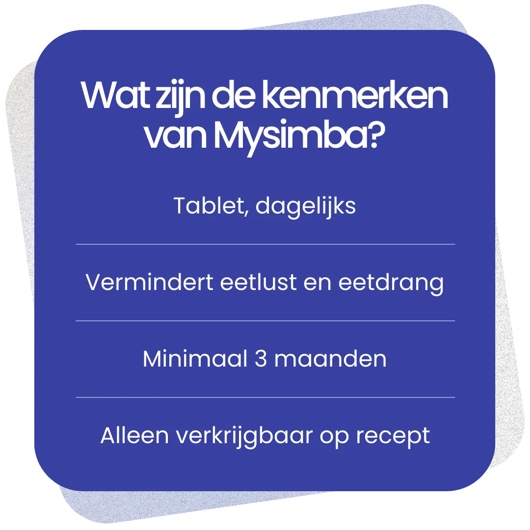 Kenmerken van Mysimba