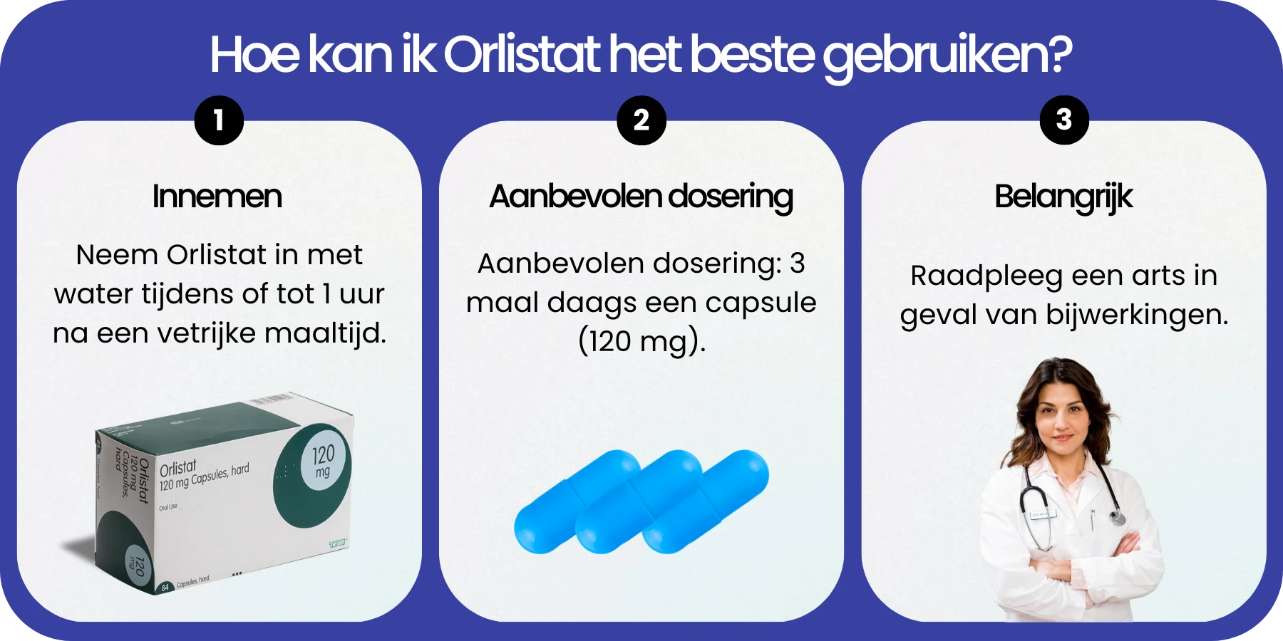 Hoe gebruik ik Orlistat
