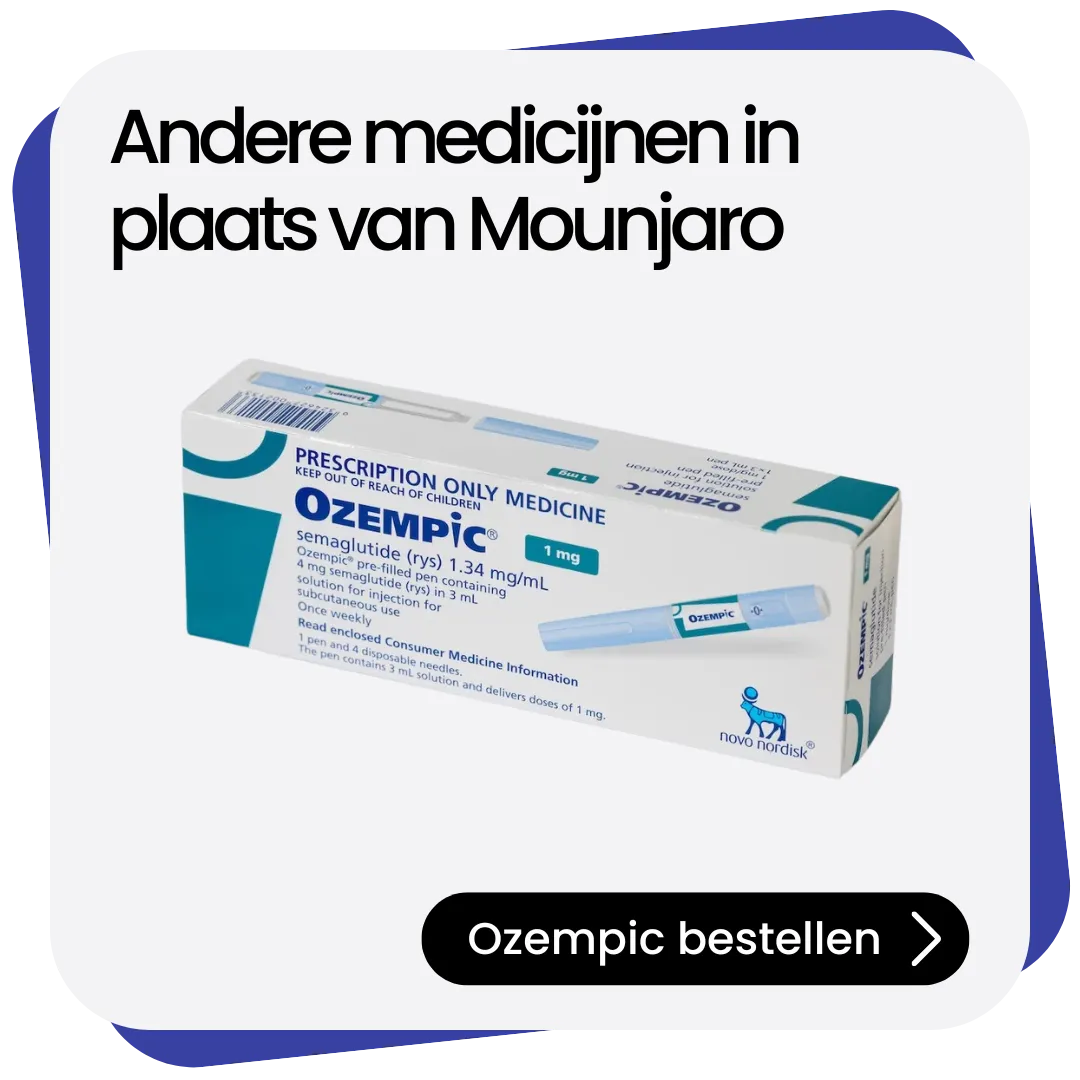 Ozempic alternatief Mounjaro