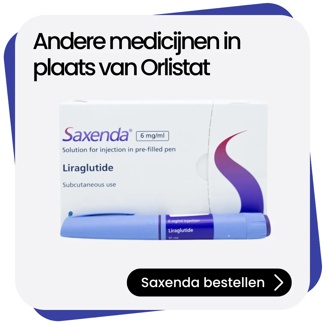 Saxenda alternatief Orlistat