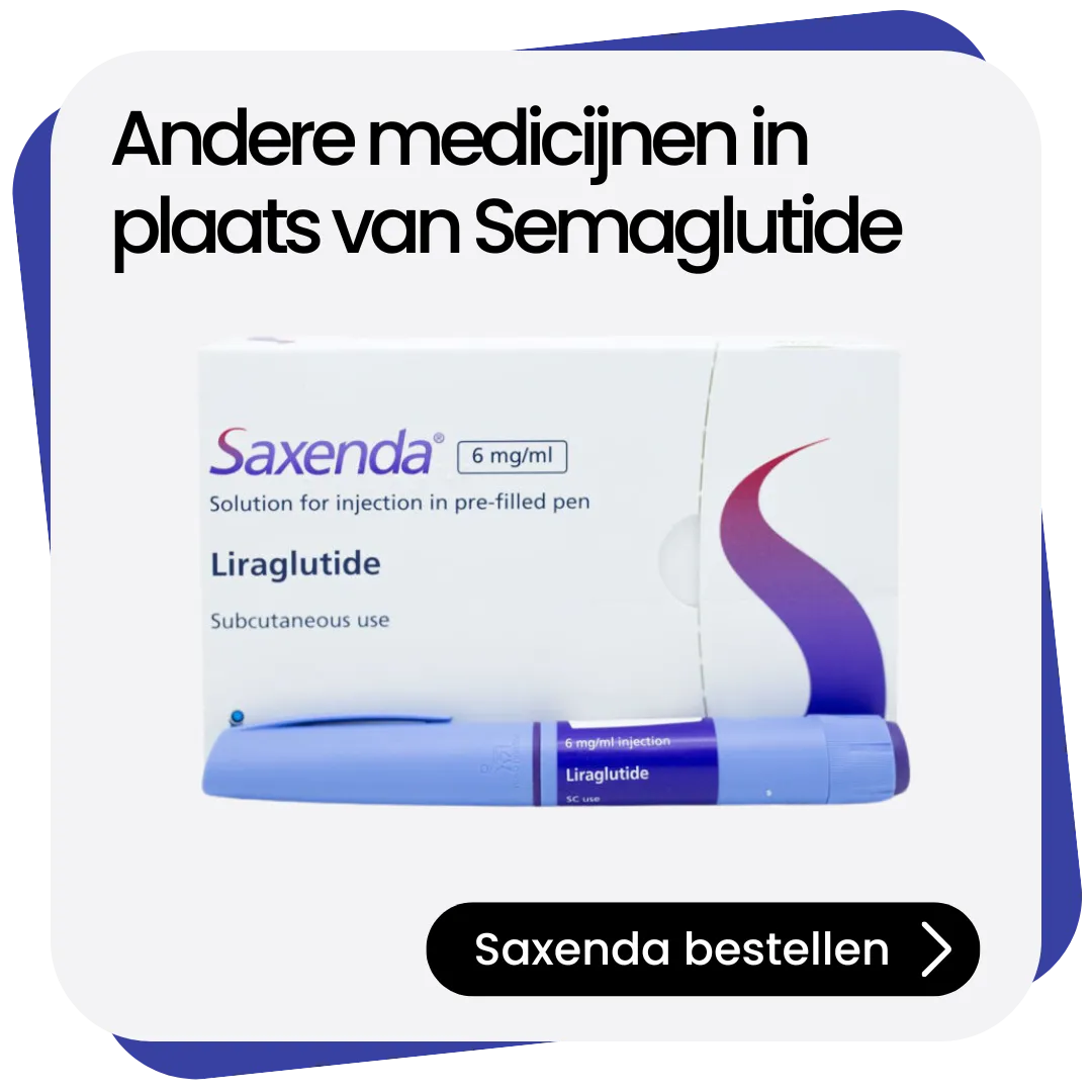 Saxenda alternatief Semaglutide