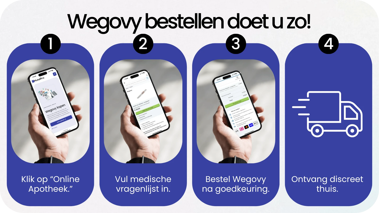 Wegovy bestellen doet u zo