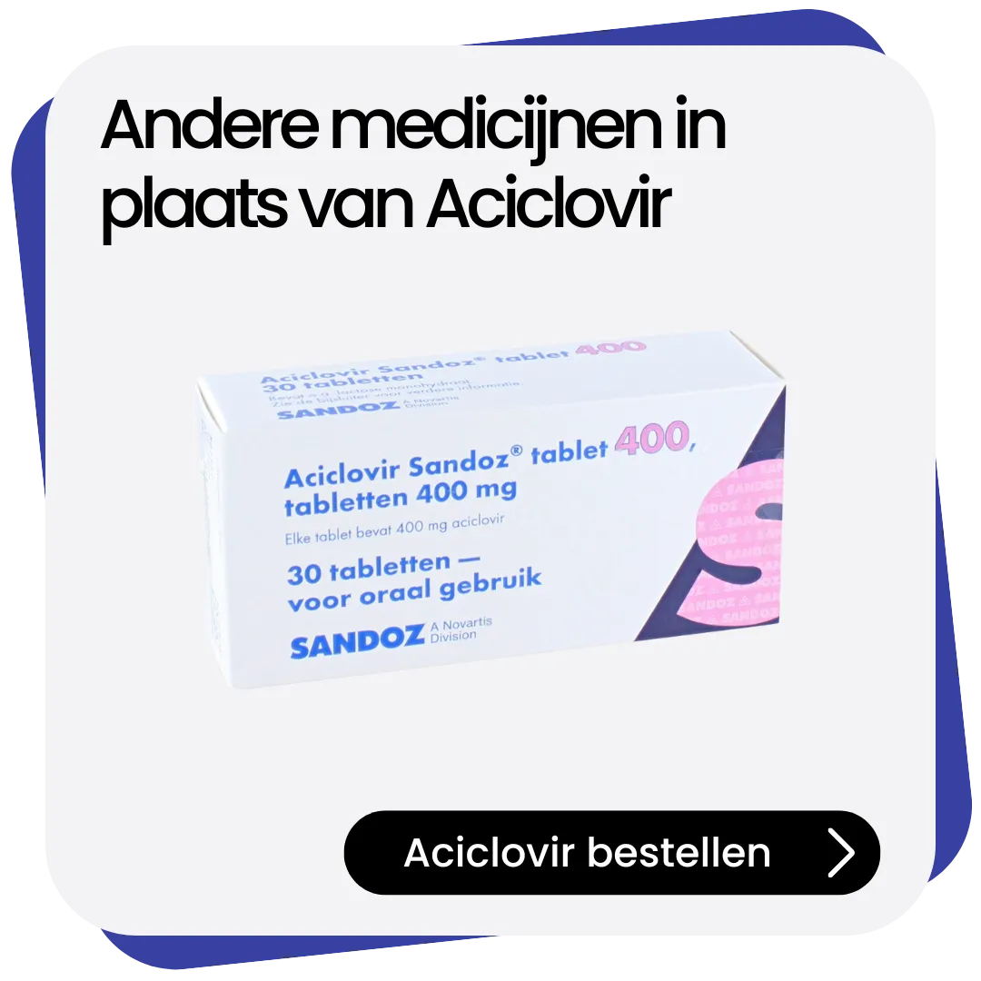 Aciclovir alternatief Valaciclovir