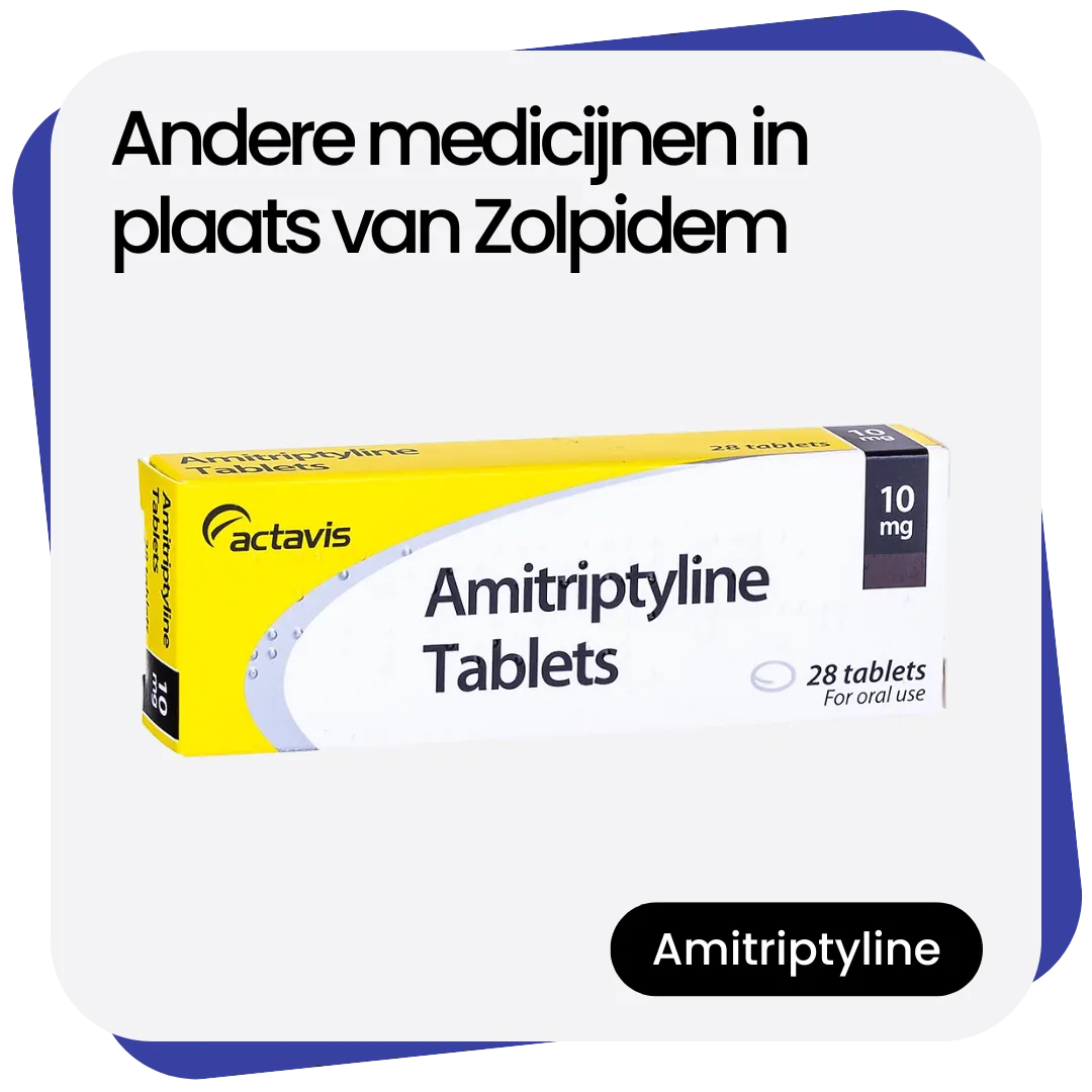 Amitriptyline alternatief Zolpidem