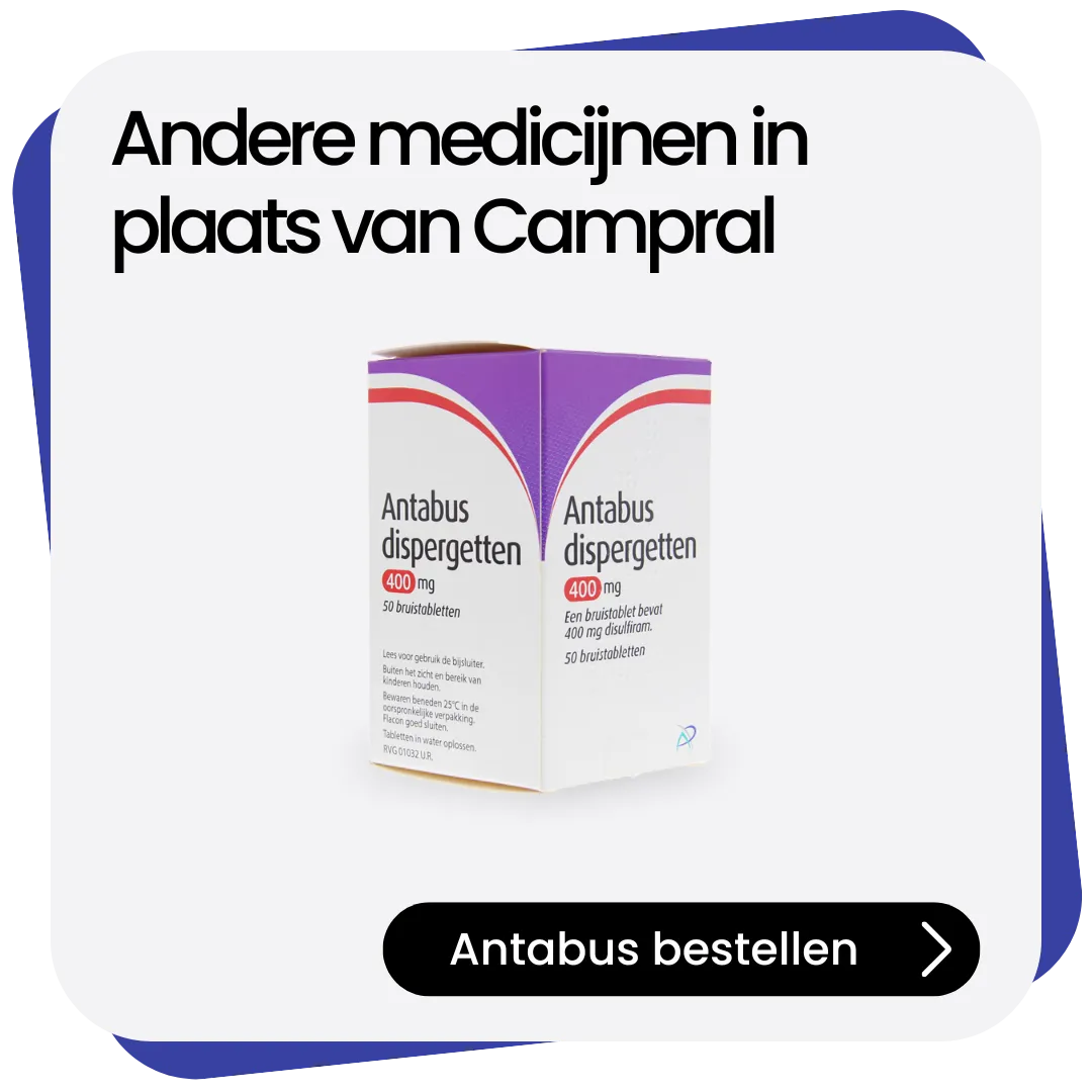 Antabus alternatief Campral