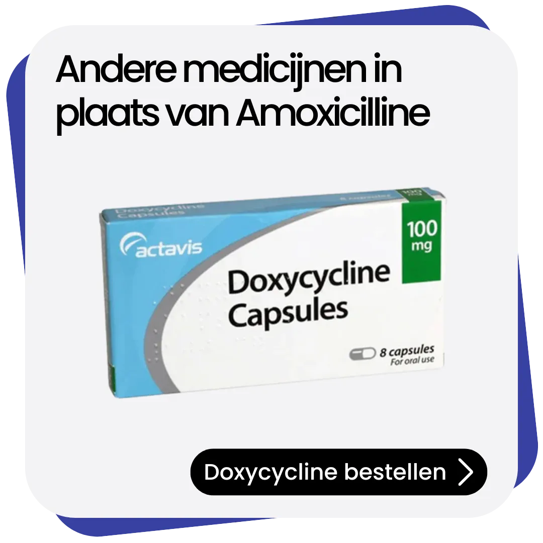 Doxycycline alternatief Amoxicilline