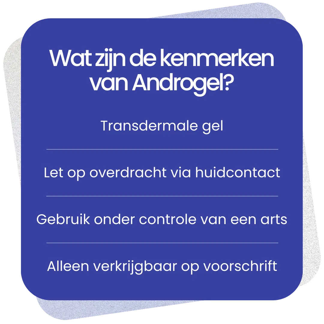 Kenmerken van Androgel