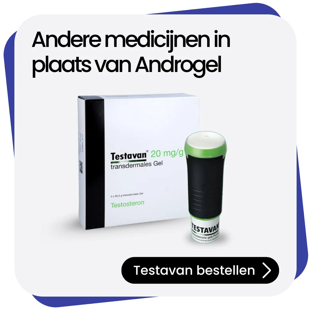 Testavan alternatief Androgel