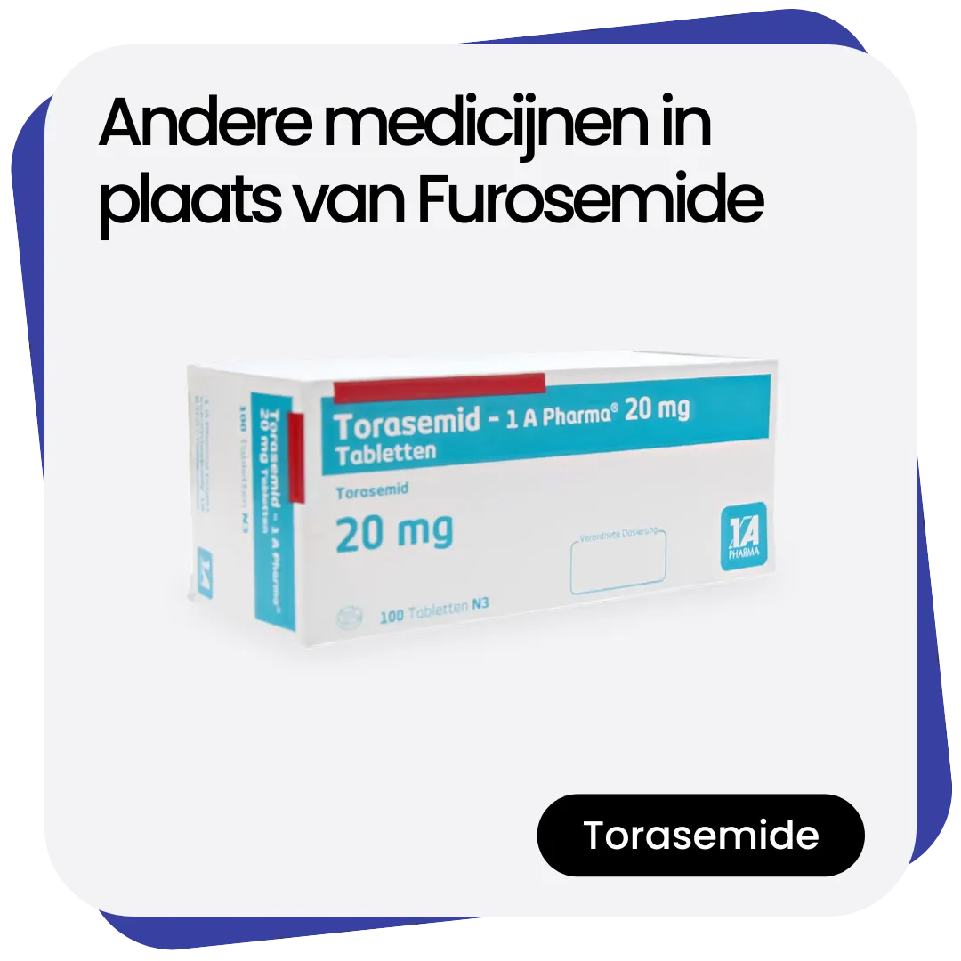 Torasemide alternatief Furosemide