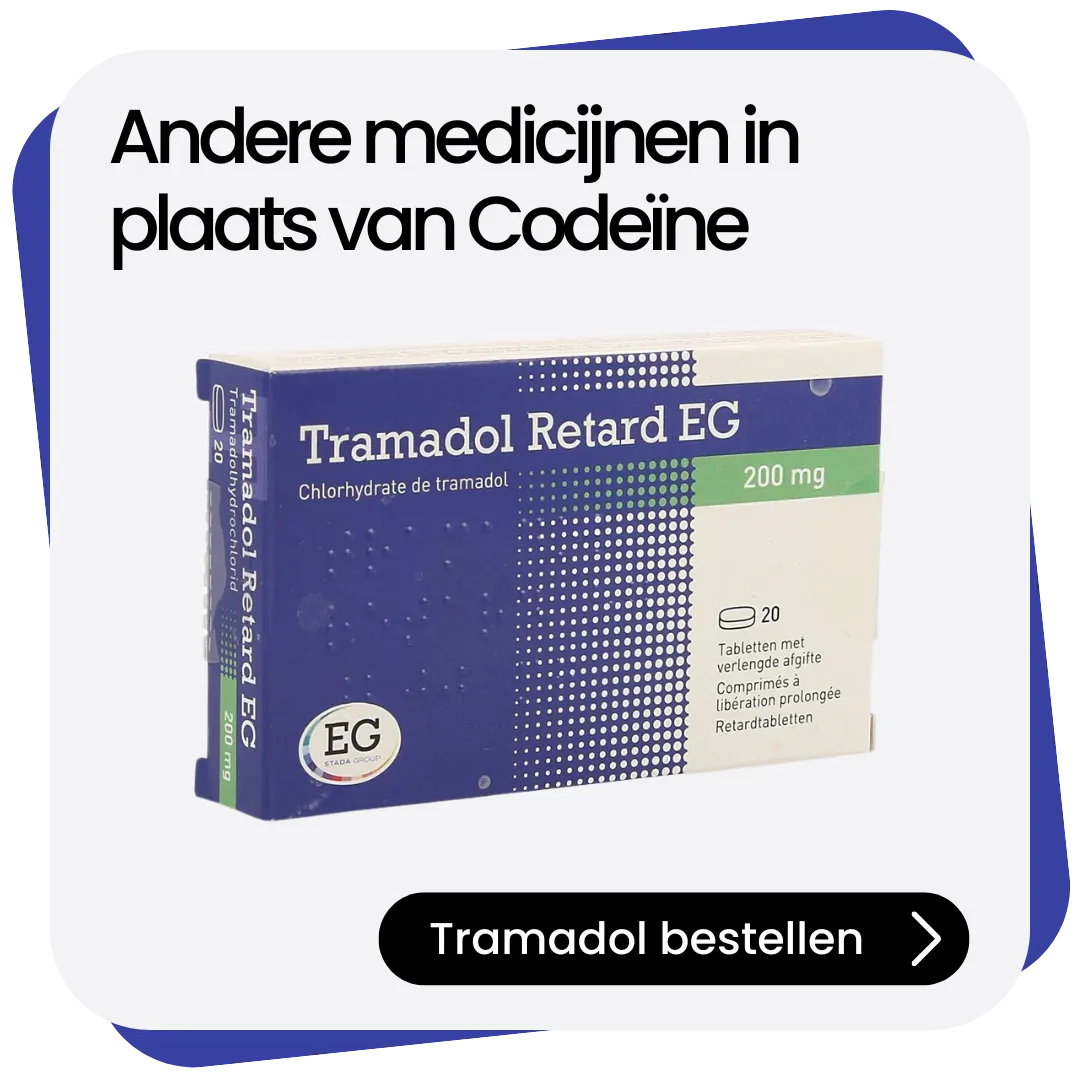 Tramadol alternatief Codeïne