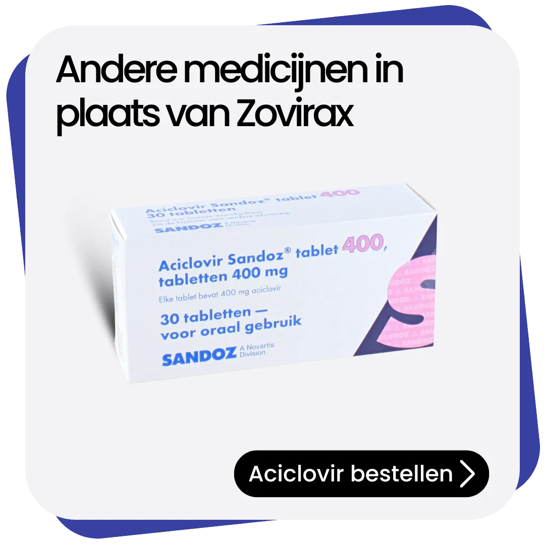 Aciclovir alternatief Zovirax