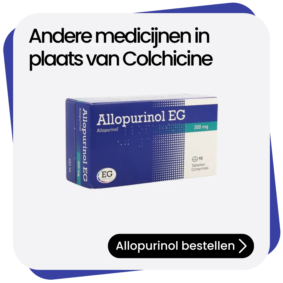 Allopurinol alternatief Colchicine