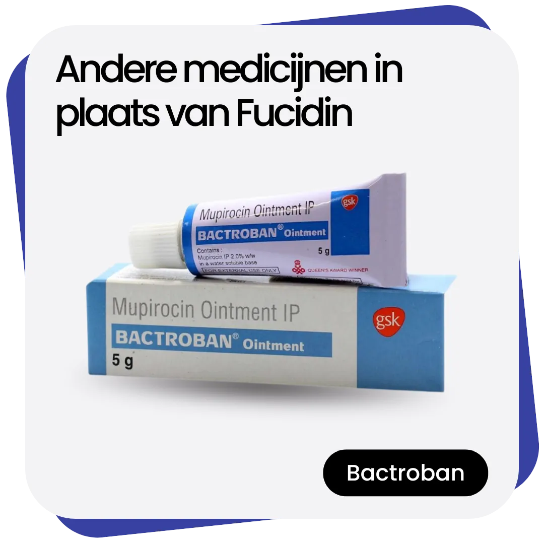 Bactroban alternatief Fucidin