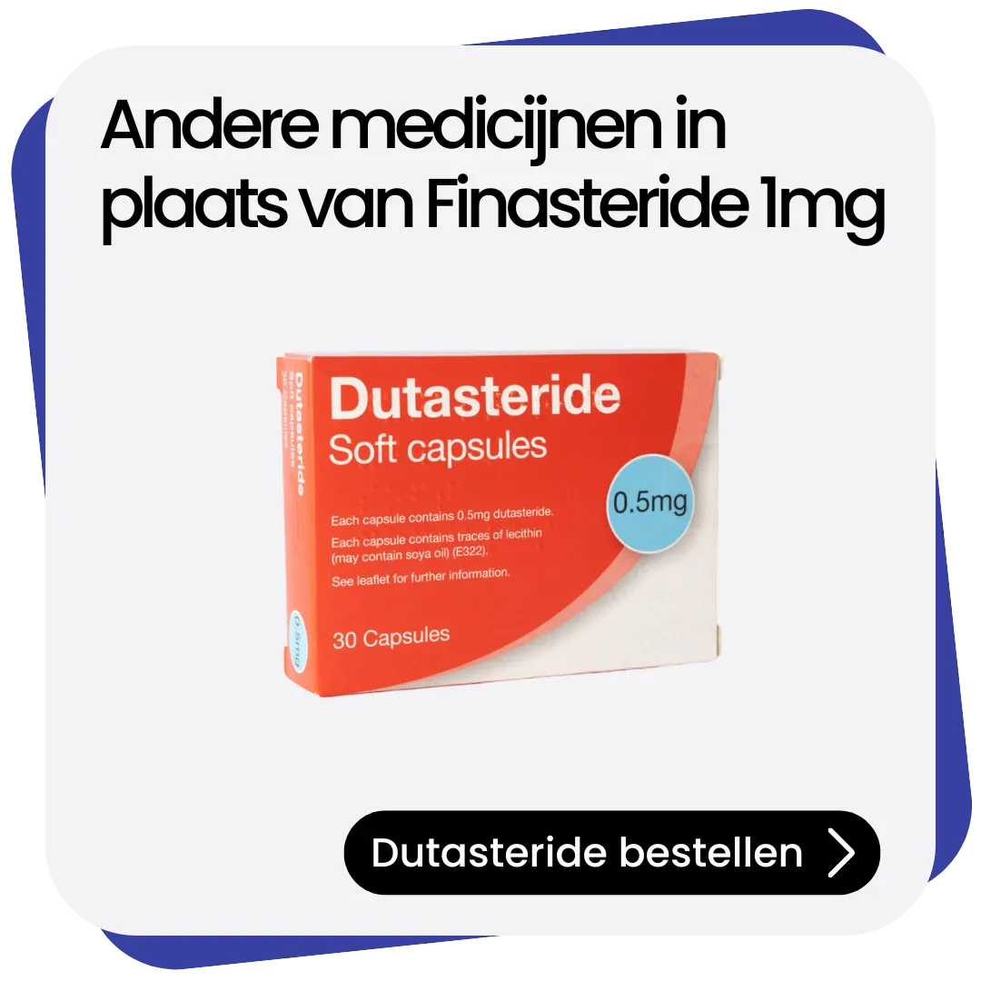 Dutasteride alternatief Finasteride 1 mg