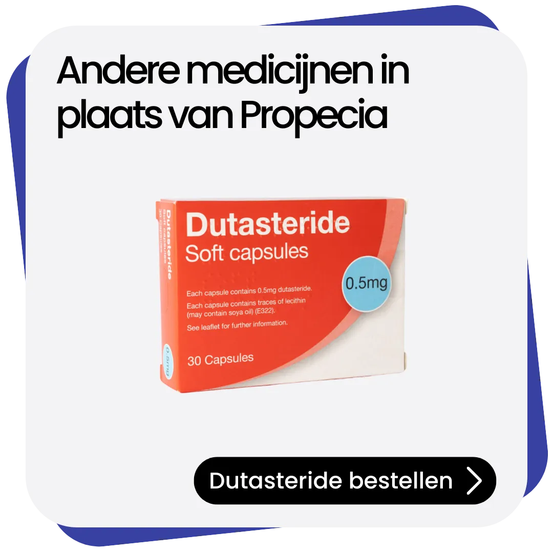Dutasteride alternatief Propecia