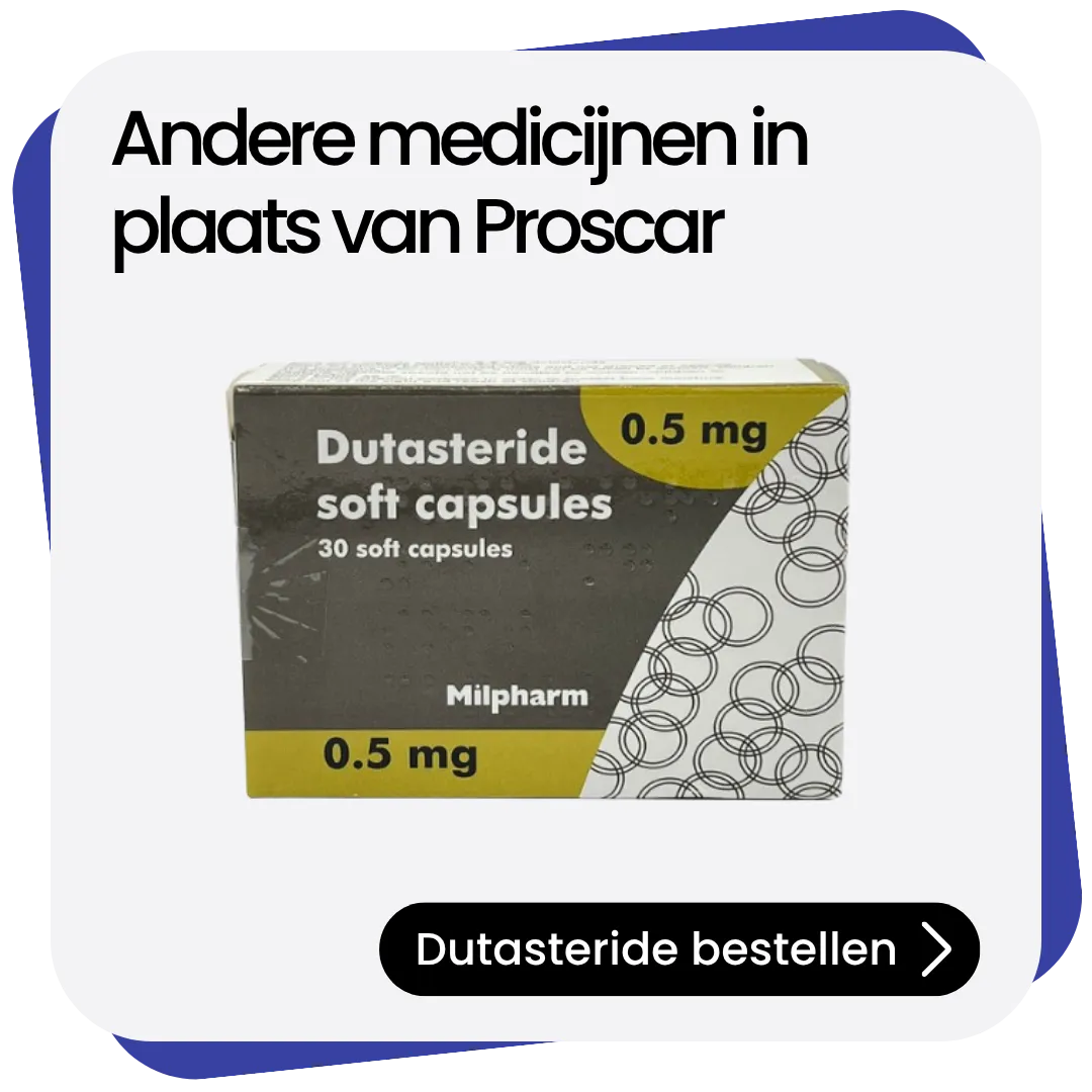 Dutasteride alternatief Proscar