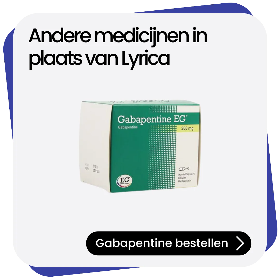 Gabapentine alternatief Lyrica