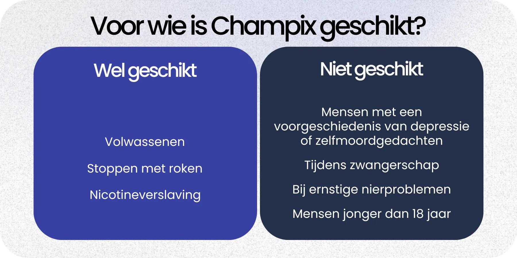 Geschikt Champix