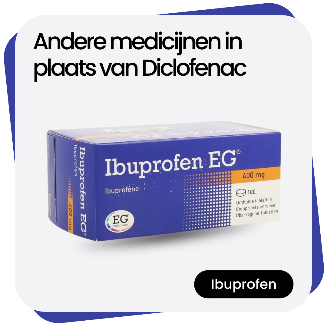 Ibuprofen alternatief Diclofenac