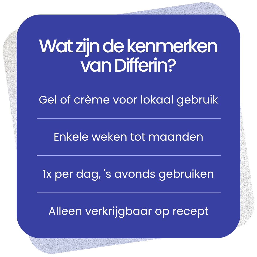 Kenmerken van Differin