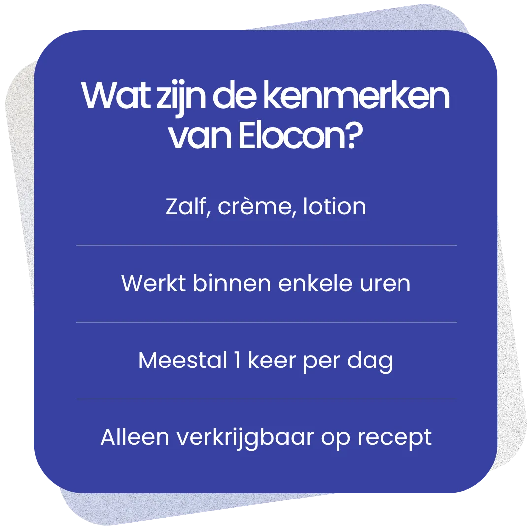 Kenmerken van Elocon
