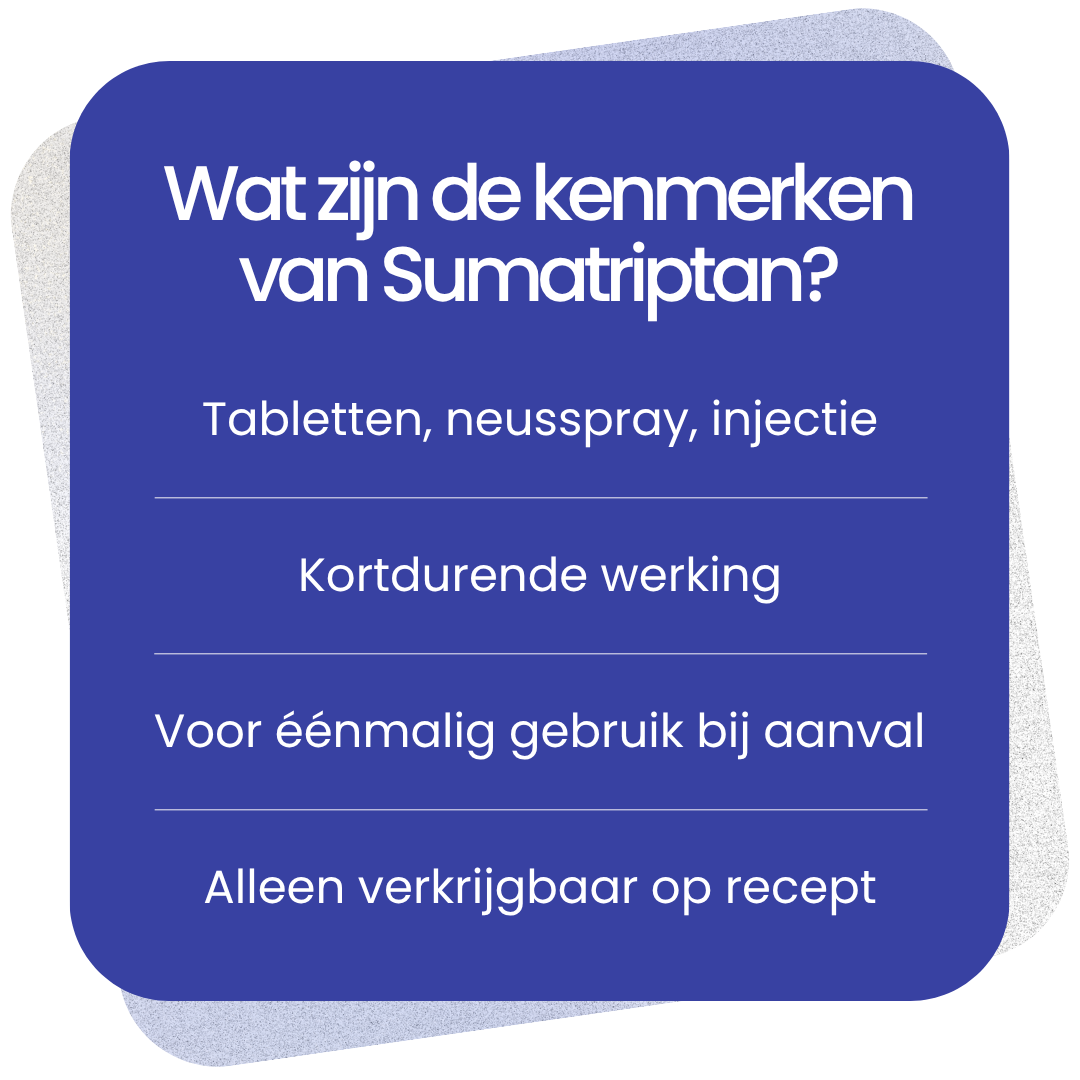 Kenmerken van Sumatriptan