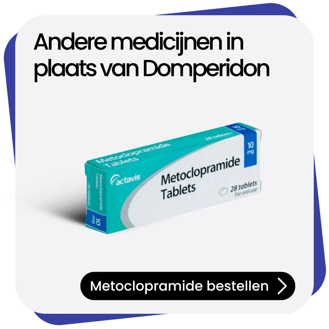 Metoclopramide alternatief Domperidon
