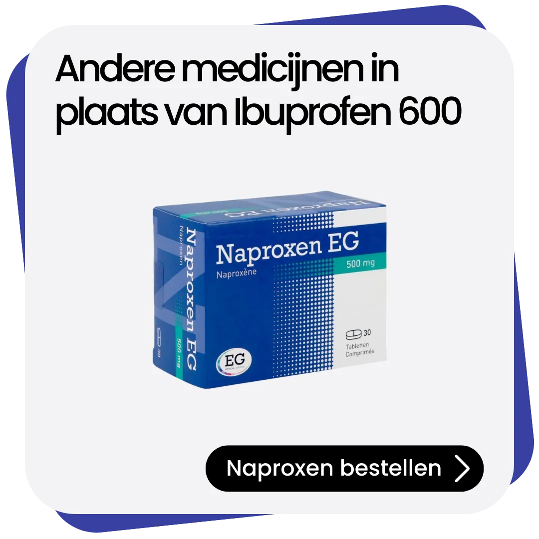 Naproxen alternatief Ibuprofen 600