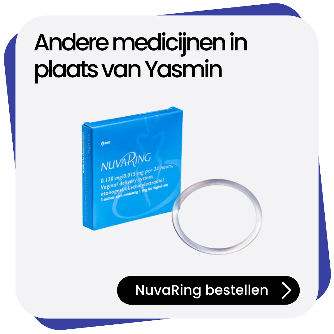 NuvaRing alternatief Yasmin