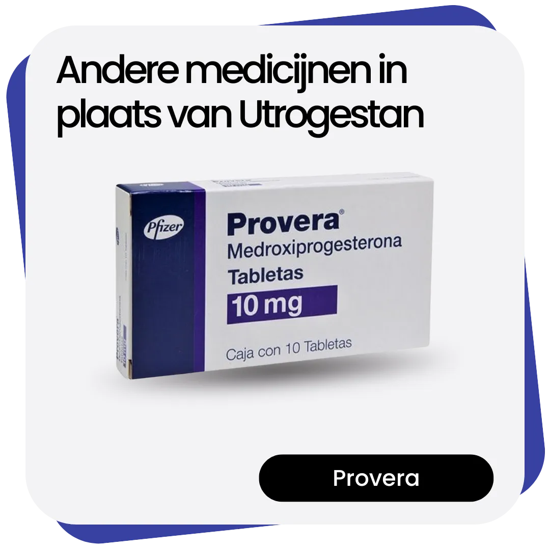 Provera alternatief Utrogestan
