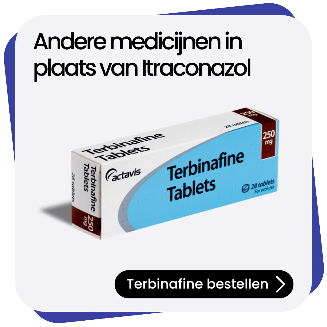 Terbinafine alternatief Itraconazol