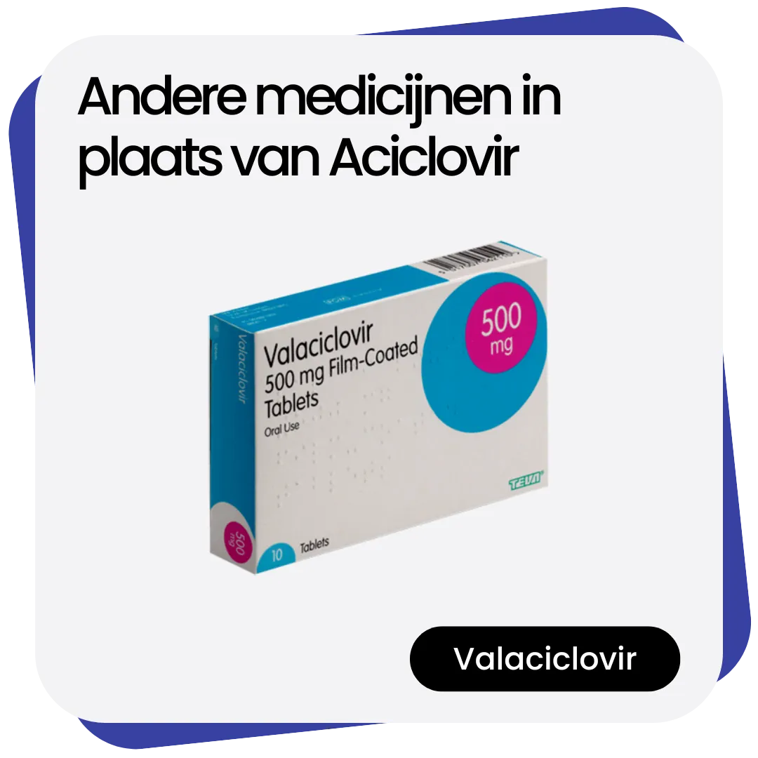 Valaciclovir alternatief Aciclovir