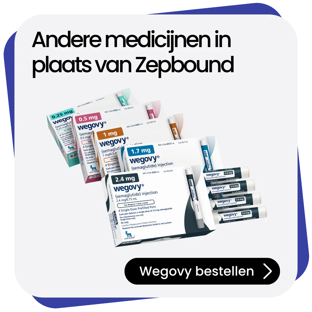 Wegovy alternatief Zepbound