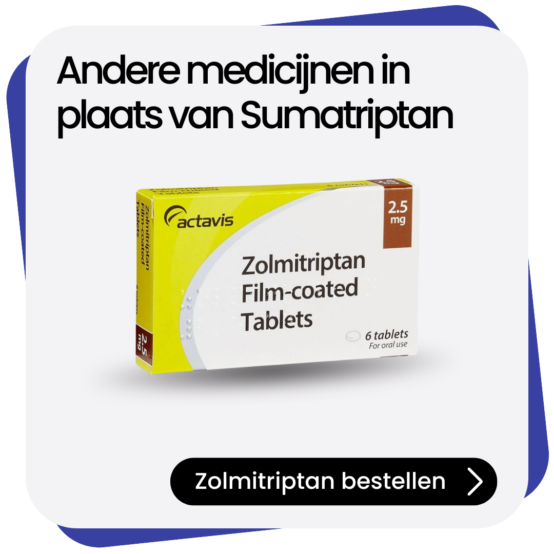 Zolmitriptan alternatief Sumatriptan