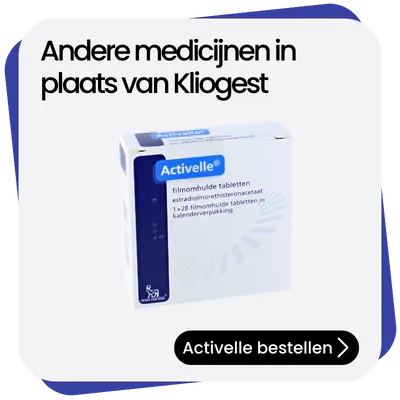 Activelle alternatief Kliogest