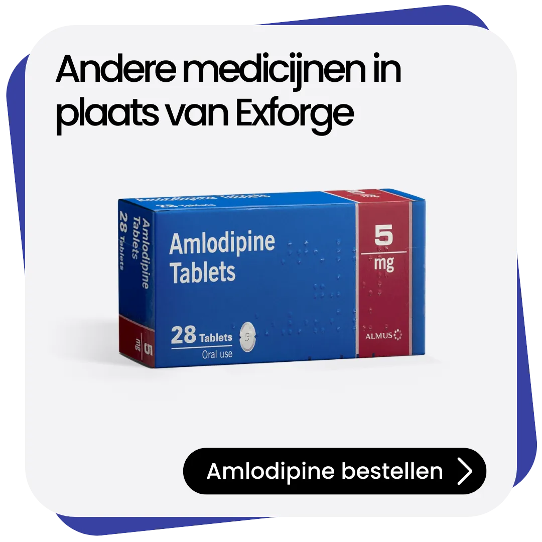 Amlodipine alternatief Exforge