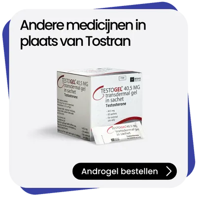 Androgel alternatief Tostran
