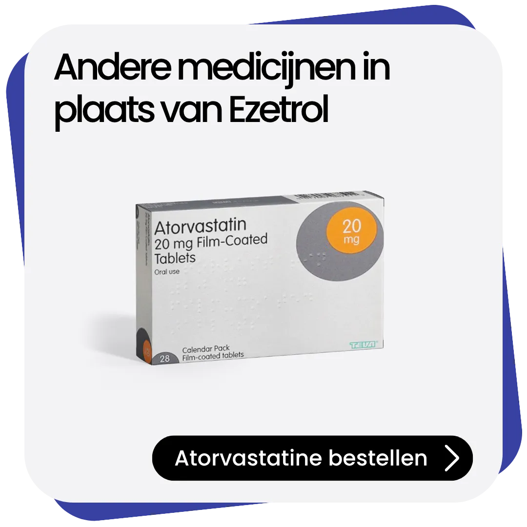 Atorvastatine alternatief Ezetrol