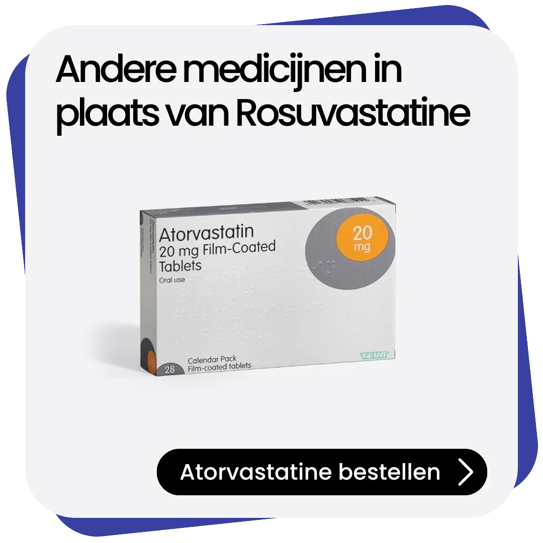Atorvastatine alternatief Rosuvastatine