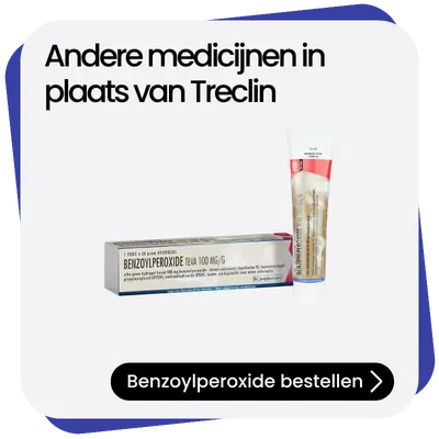 Benzoylperoxide alternatief Treclin
