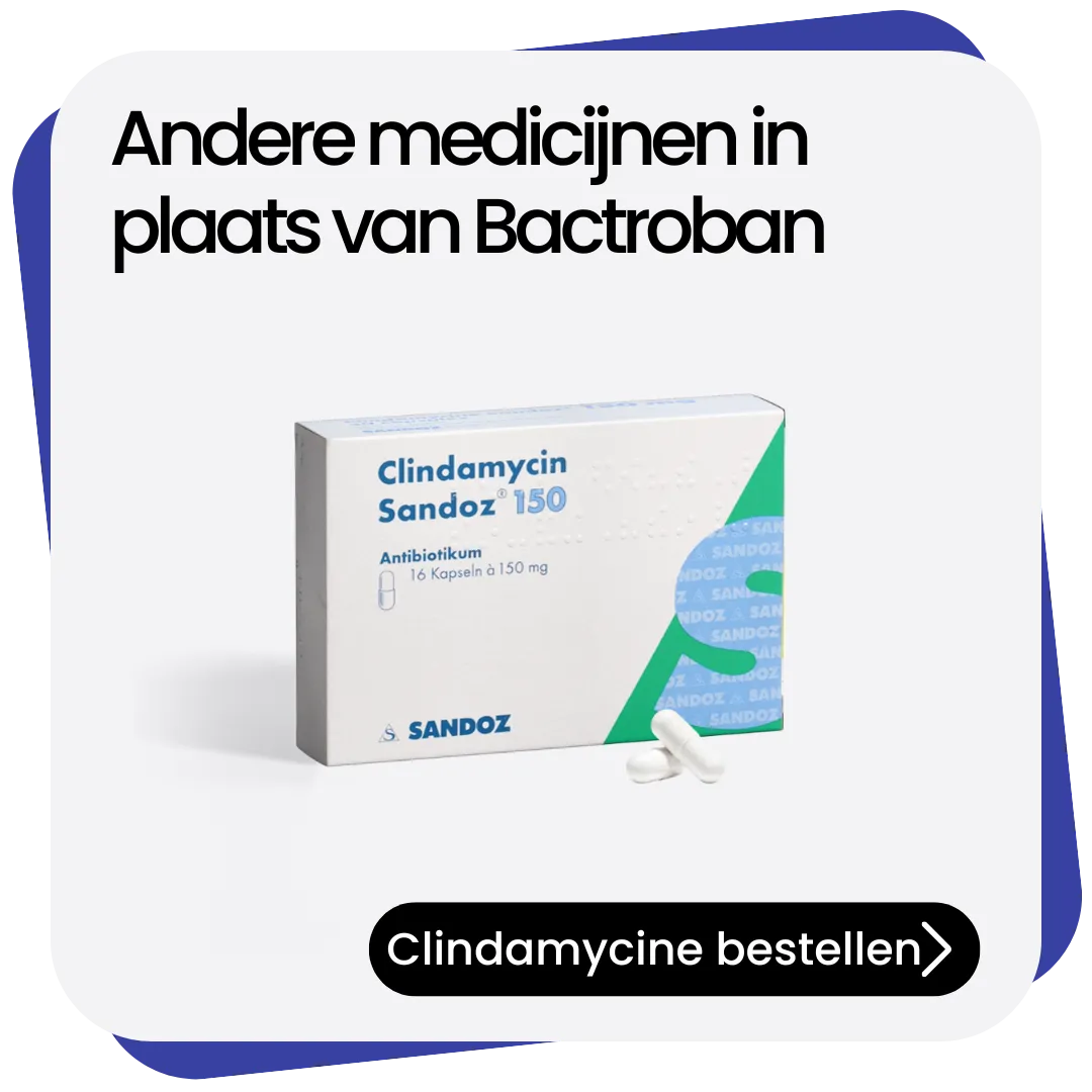 Clindamycine alternatief Bactroban