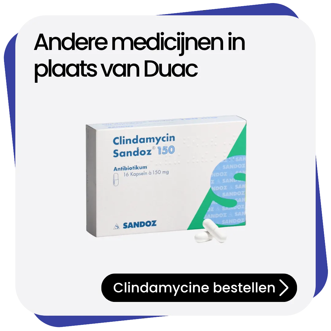 Clindamycine alternatief Duac