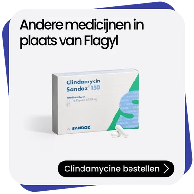 Clindamycine alternatief Flagyl