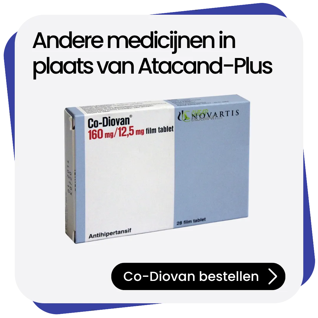 Co-Diovan alternatief Atacand-Plus