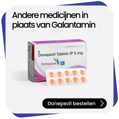 Donepezil alternatief Galantamin