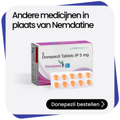 Donepezil alternatief Nemdatine