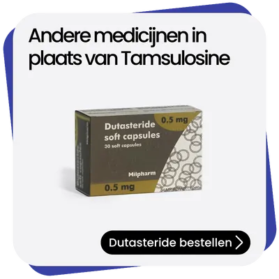 Dutasteride alternatief Tamsulosine