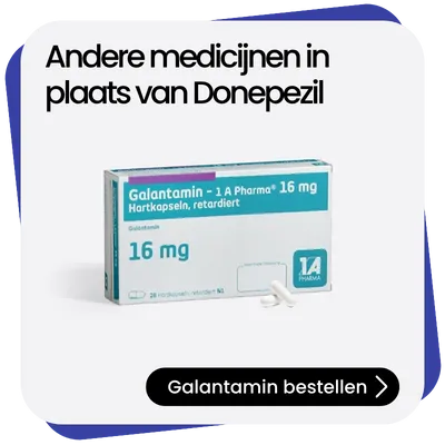 Galantamin alternatief Donepezil