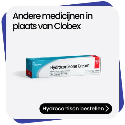 Hydrocortison alternatief Clobex