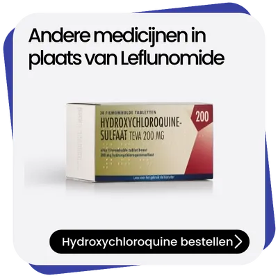 Hydroxychloroquine alternatief Leflunomide